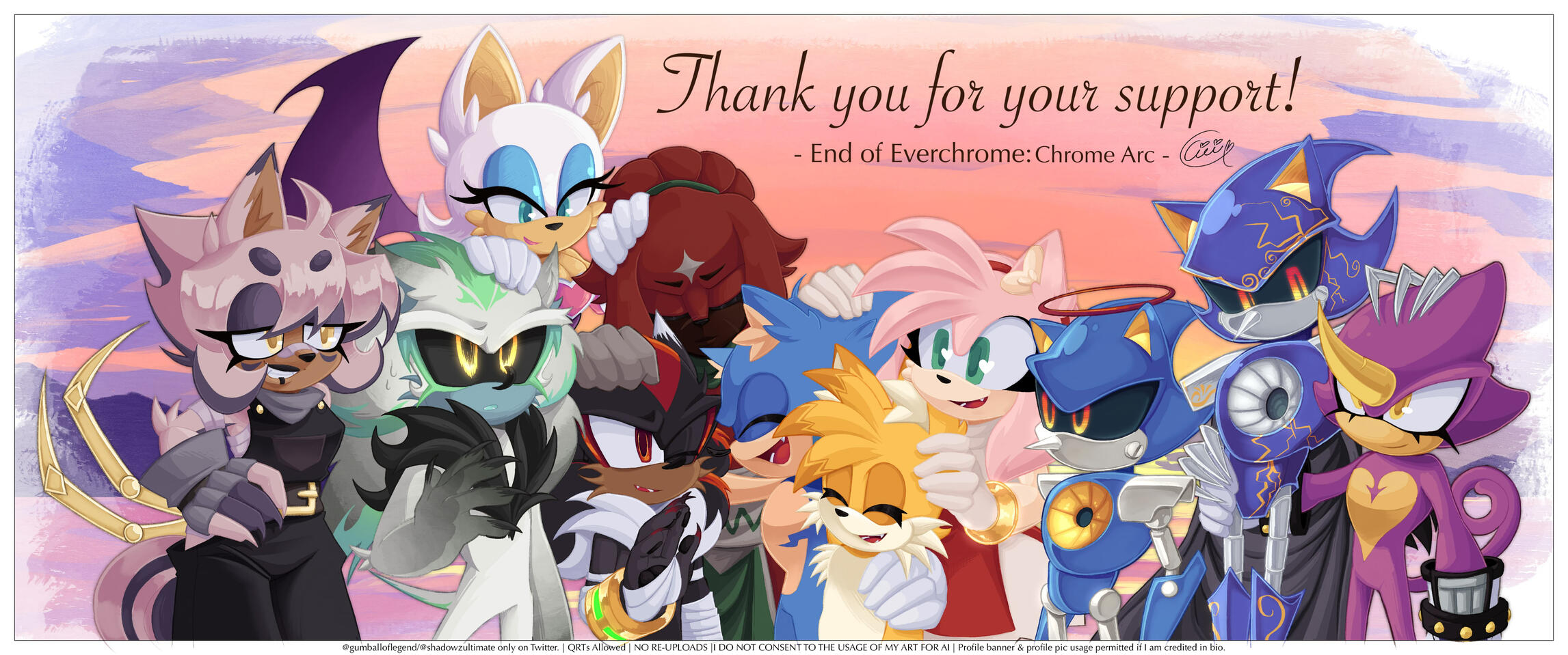 Project Everchrome Thank You Artwork