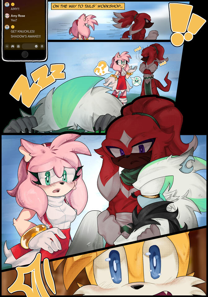 Project Everchrome Comic #2 - Collaboration with @lachibae on Twitter.