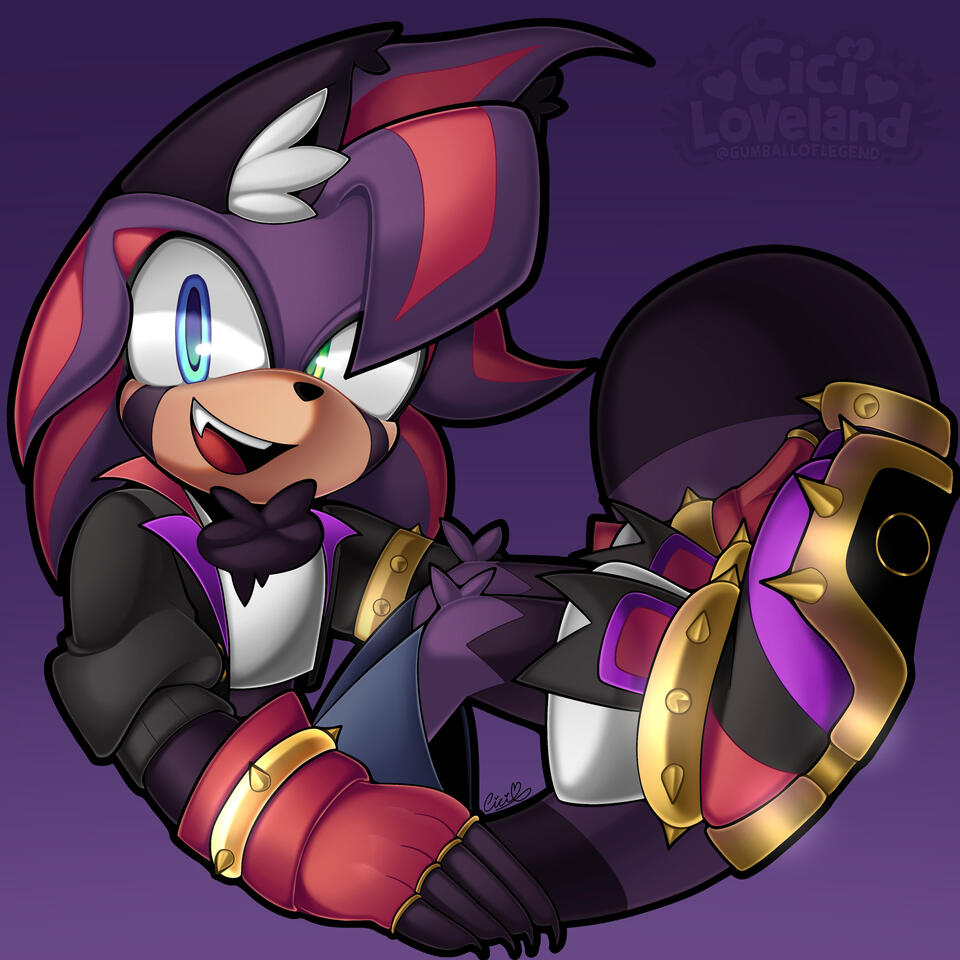 Bubbled Character Icon for @Airothebluewolf on Twitter/VGen