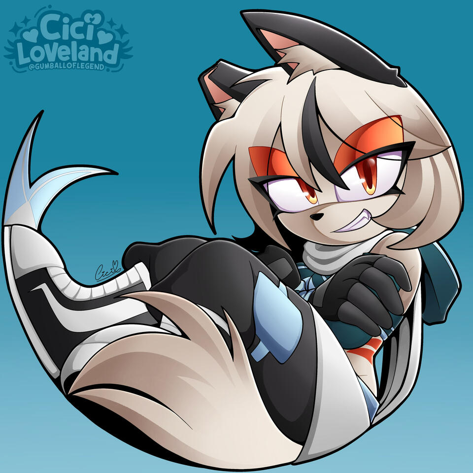 Bubbled Character Icon for @AqualiteVA on Twitter/VGen