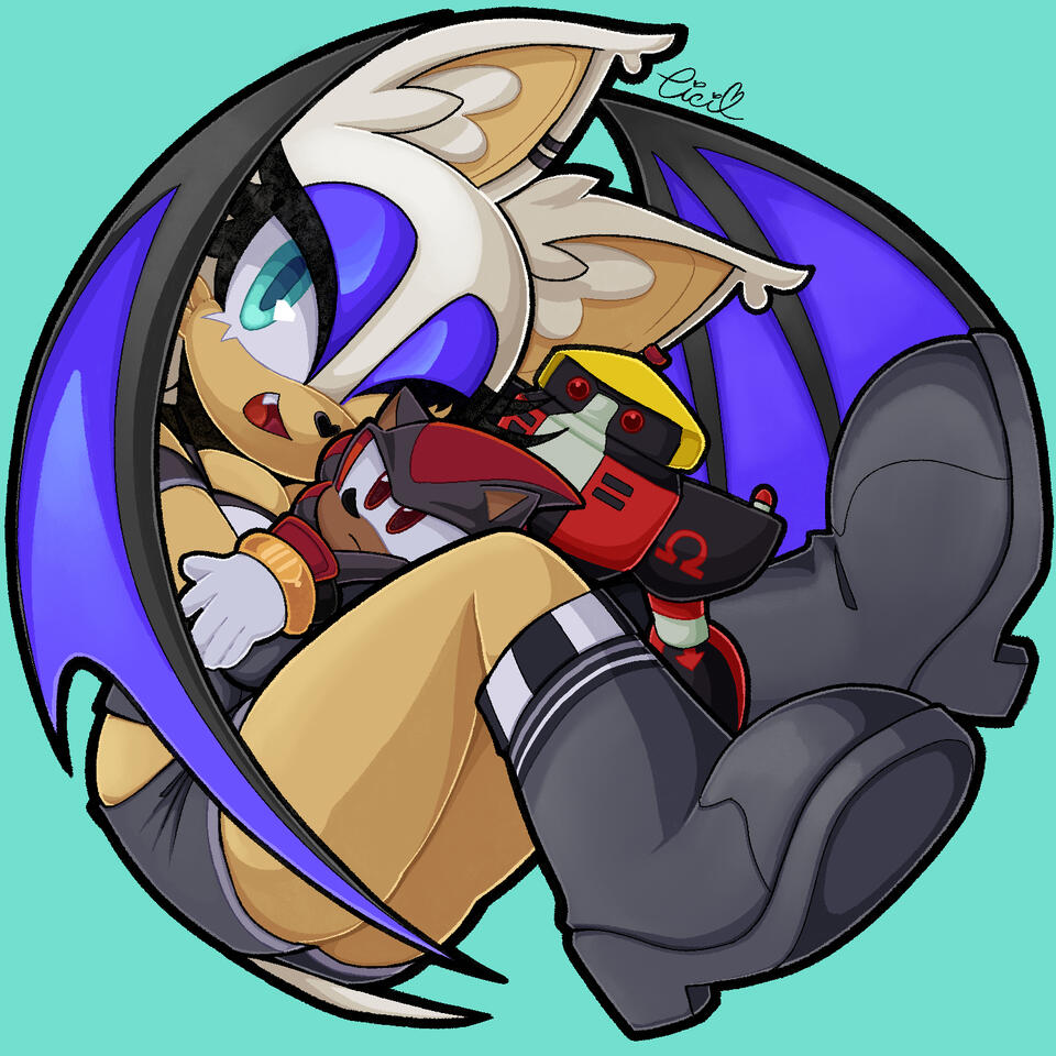 Bubbled Character Icon for @WybrednaCholera on Twitter.