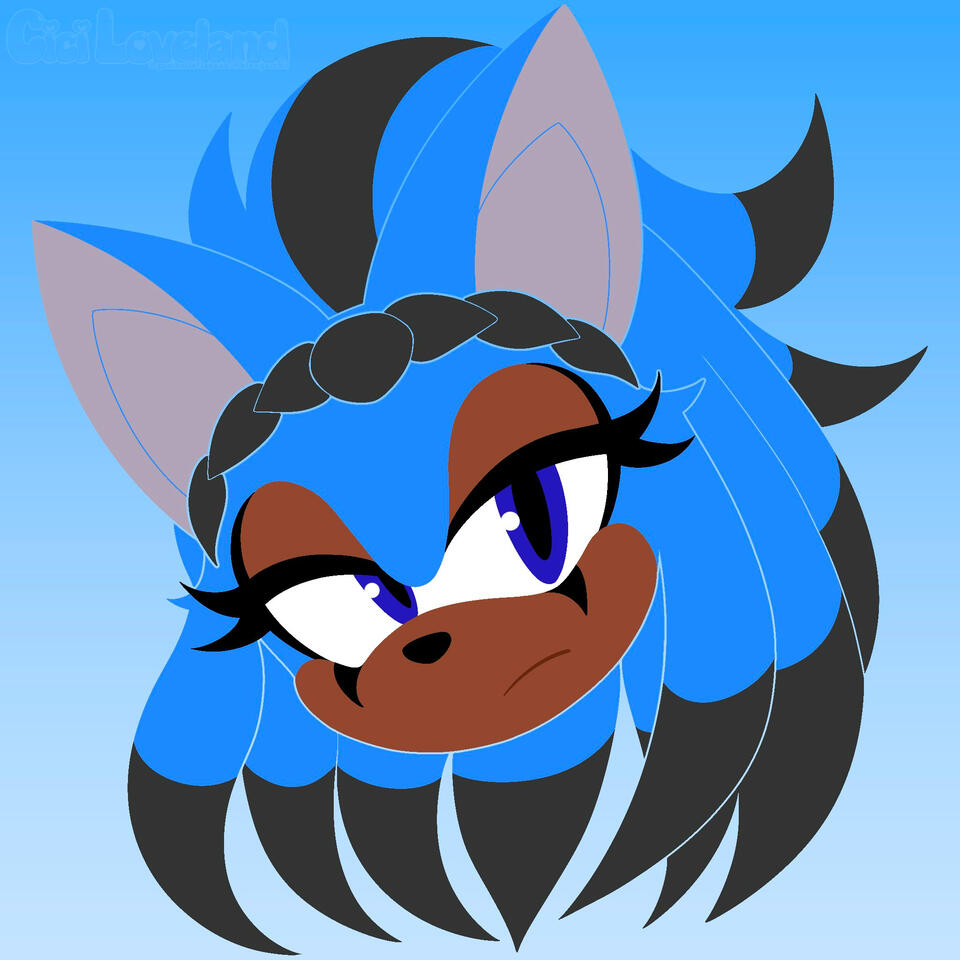 Sonic OC Icon for @YunieGami 1/2