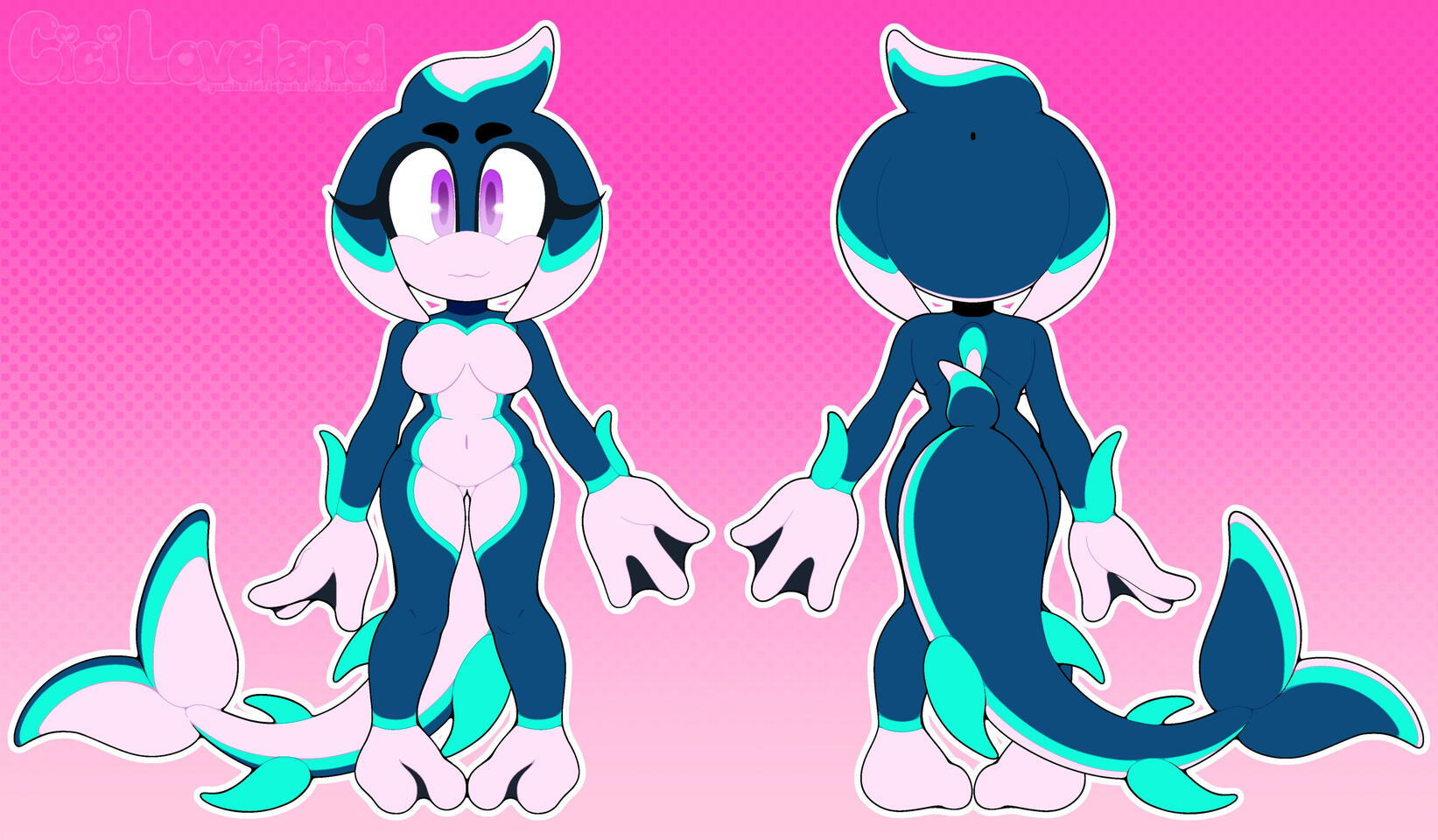 Character Reference Sheet for @FrackDeals 2/2