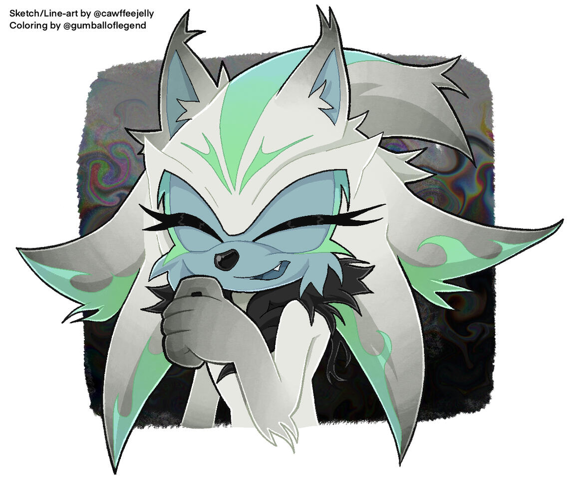 (2025) Chroma the Null Collaboration with @cawffeejelly on Twitter.