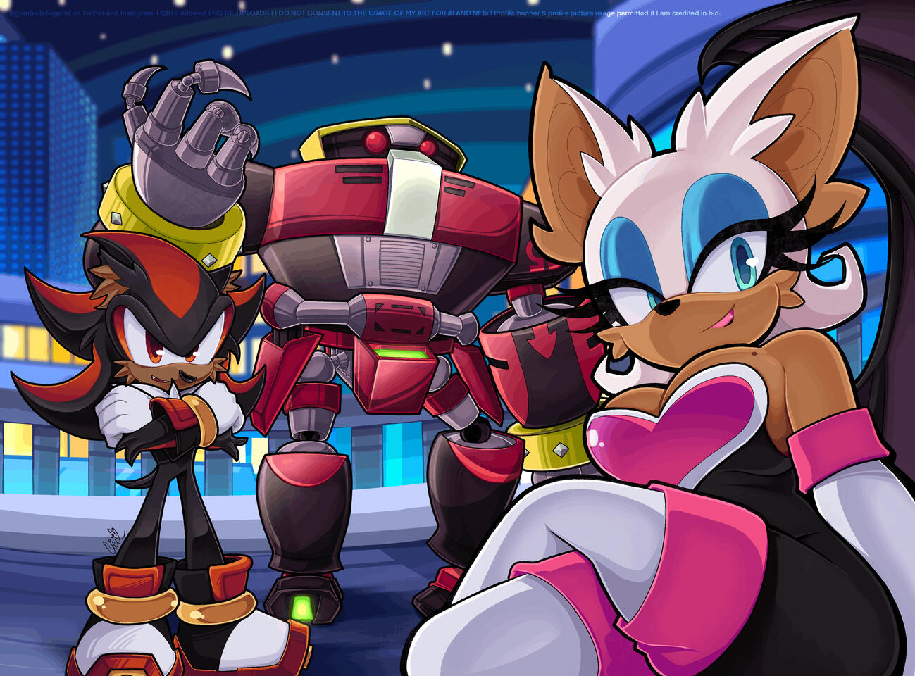 Team Dark's Night on the Town