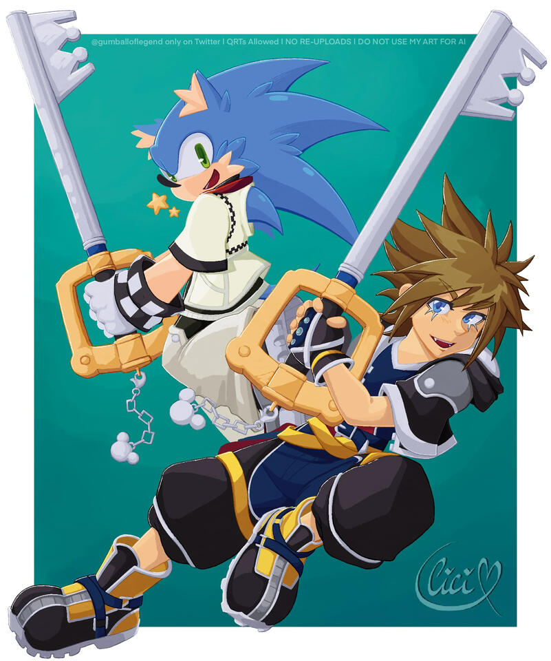 Sonic X Kingdom Hearts Crossover