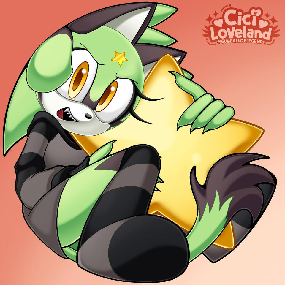 Bubbled Character Icon for @SugaiNikki on Twitter/VGen (Static)