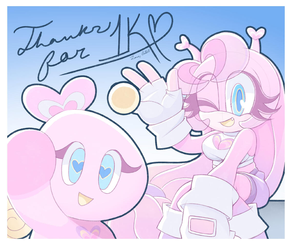 Thanks for 1K Cicilia &amp; Amora Artwork