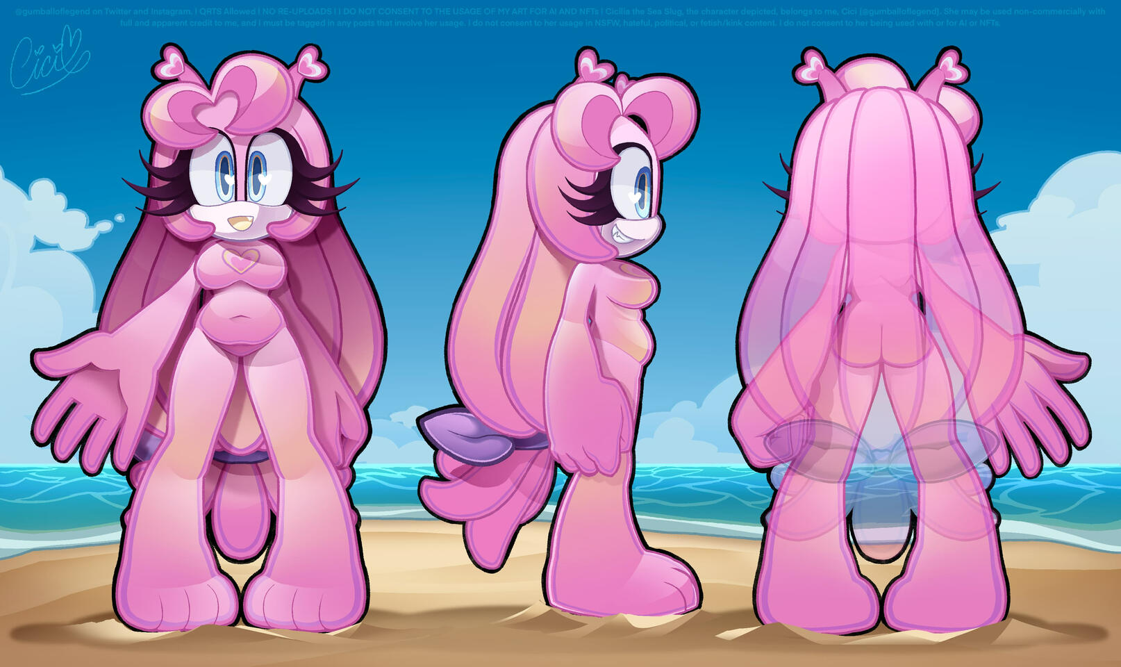 Cicilia's Official Reference Sheet (Nude)