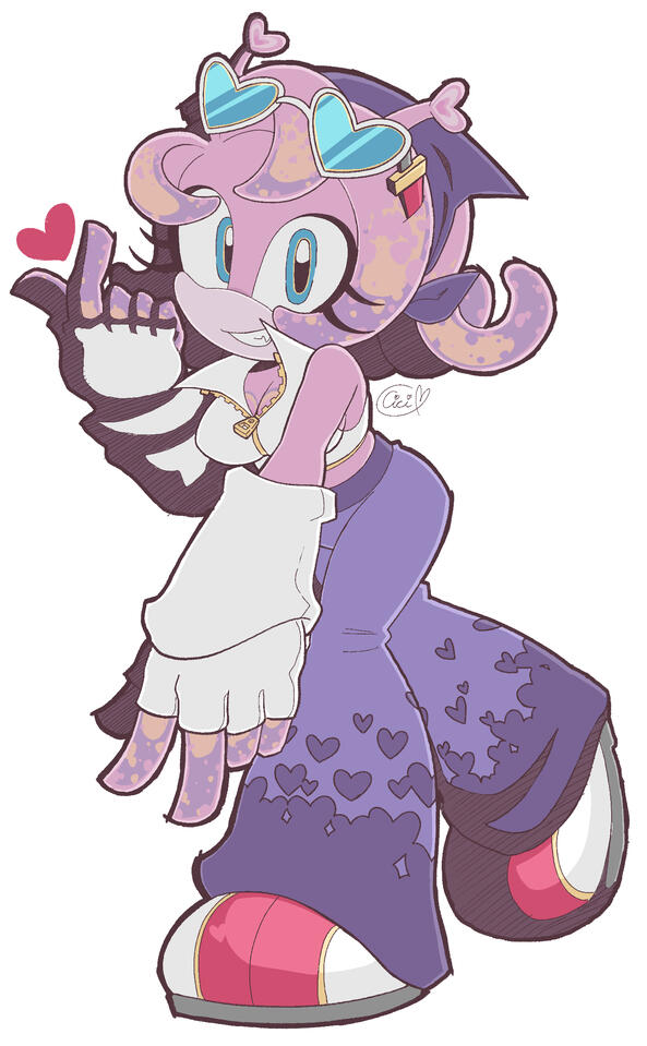 Cicilia Sonic Riders Render