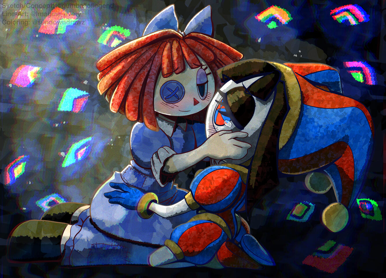 TADC Collab 3/3 - Collaboration with @Imagine_every and @h0ldmytape/@sundowndrawz